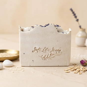 %100 Doğal El Yapımı Pirinç Sabunu – Pirinç Özü & 7 Değerli Yağ ile Aydınlatıcı ve Pürüzsüzleştirici Bakım