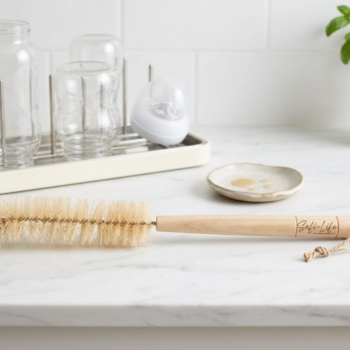 Doğal Ahşap Biberon Temizleme Fırçası