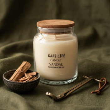 Zihninizi Dinlendiren Kadim Bir Yolculuk: Safi Life Gizemli Sandal Soya Mum (270 gr)