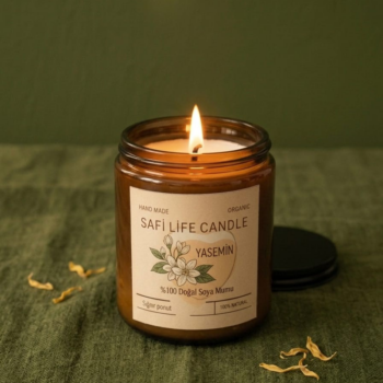 Baharın En Zarif Daveti: Safi Life Saf Yasemin Kokulu Terapi Soya Wax Mumu (270 gr)